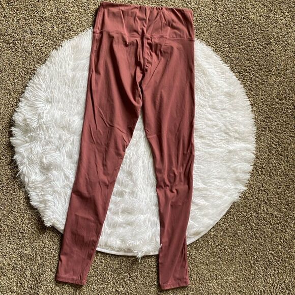 Urban Daisy Leggings Cutouts Mauve Pink Womens Size Medium - Picture 2 of 7